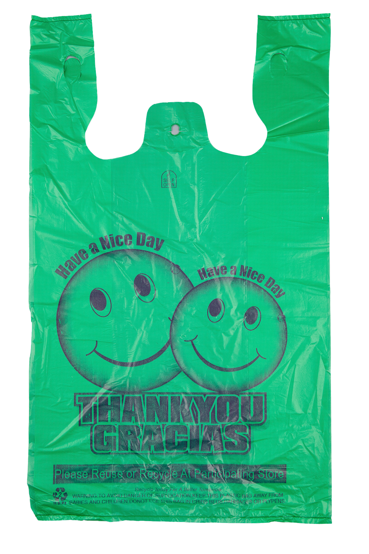 Bolsas Plasticas 1/6 Verde (Tshirt Green Bags 1/6) 220
