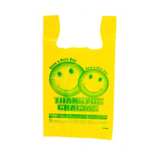 Bolsas Plasticas 1/6 Amarilla (Tshirt 1/6 Yellow Bags) 220