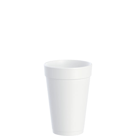 Dart 16oz Foam Cup White 16J16-1000