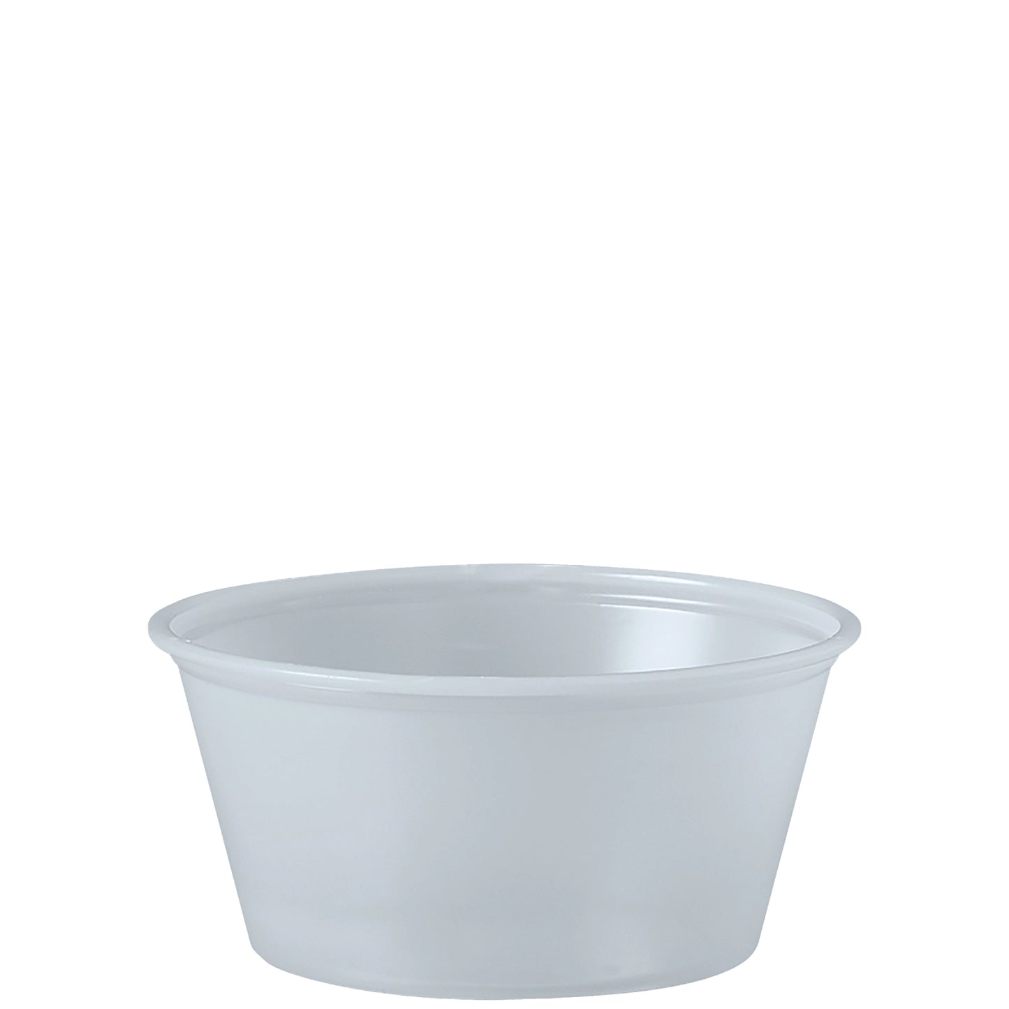 3.25 oz Plastic Portion Container - Translucent(Container 3.25)-2500