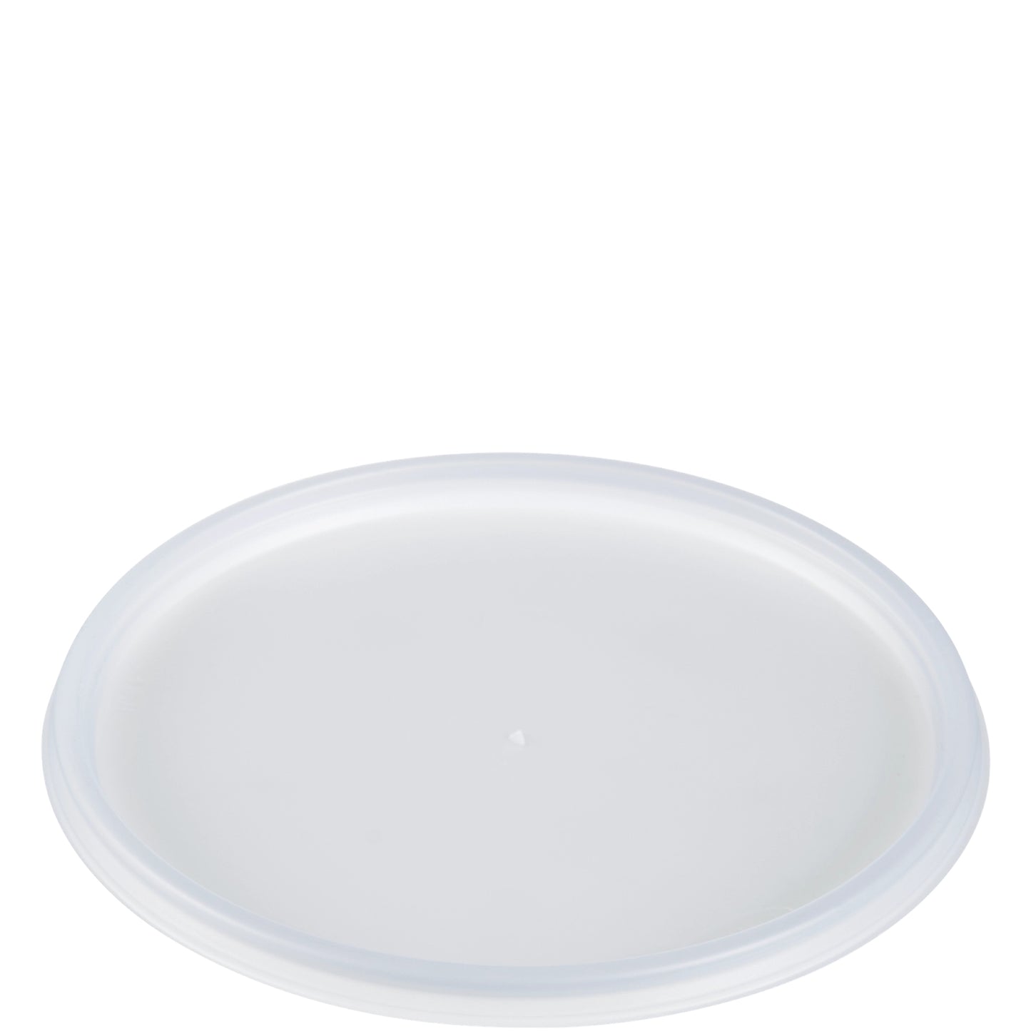 Dart 48oz HIPS Plastic Vented Lid Translucent 48JL-500