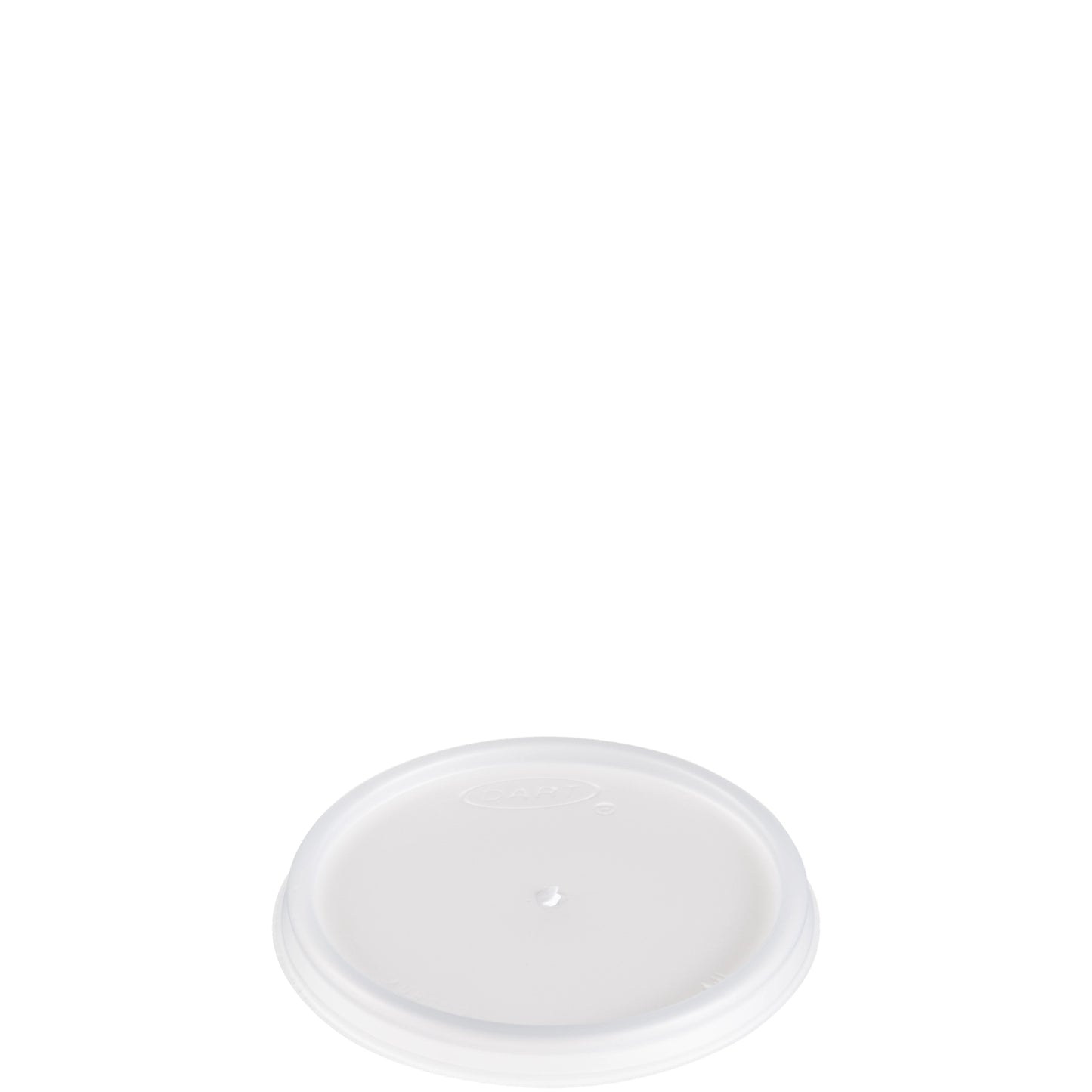 Dart 4oz HIPS Plastic Vented Lid Translucent 4JL-1000
