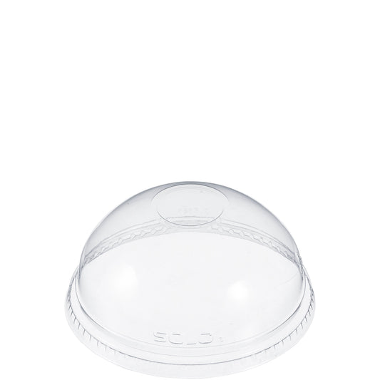 Dart 5.5-24 oz PET Plastic Dome Lid - Clear DNR626-1000