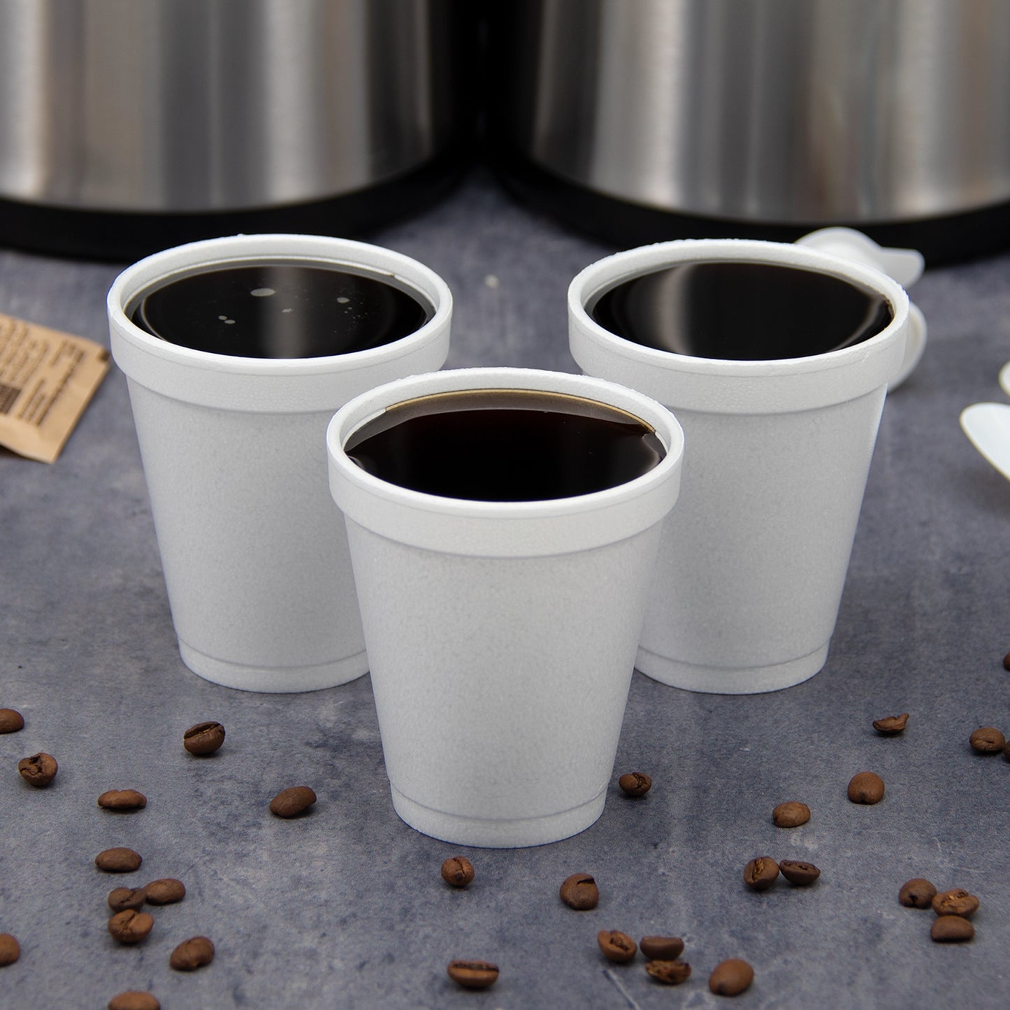 Dart 6oz EPS Foam Cup White 6J6-1000