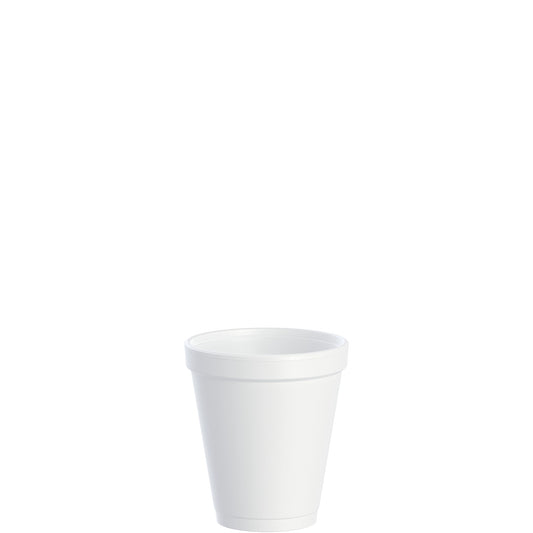Dart 8oz EPS Foam Cup White 8J8-1000
