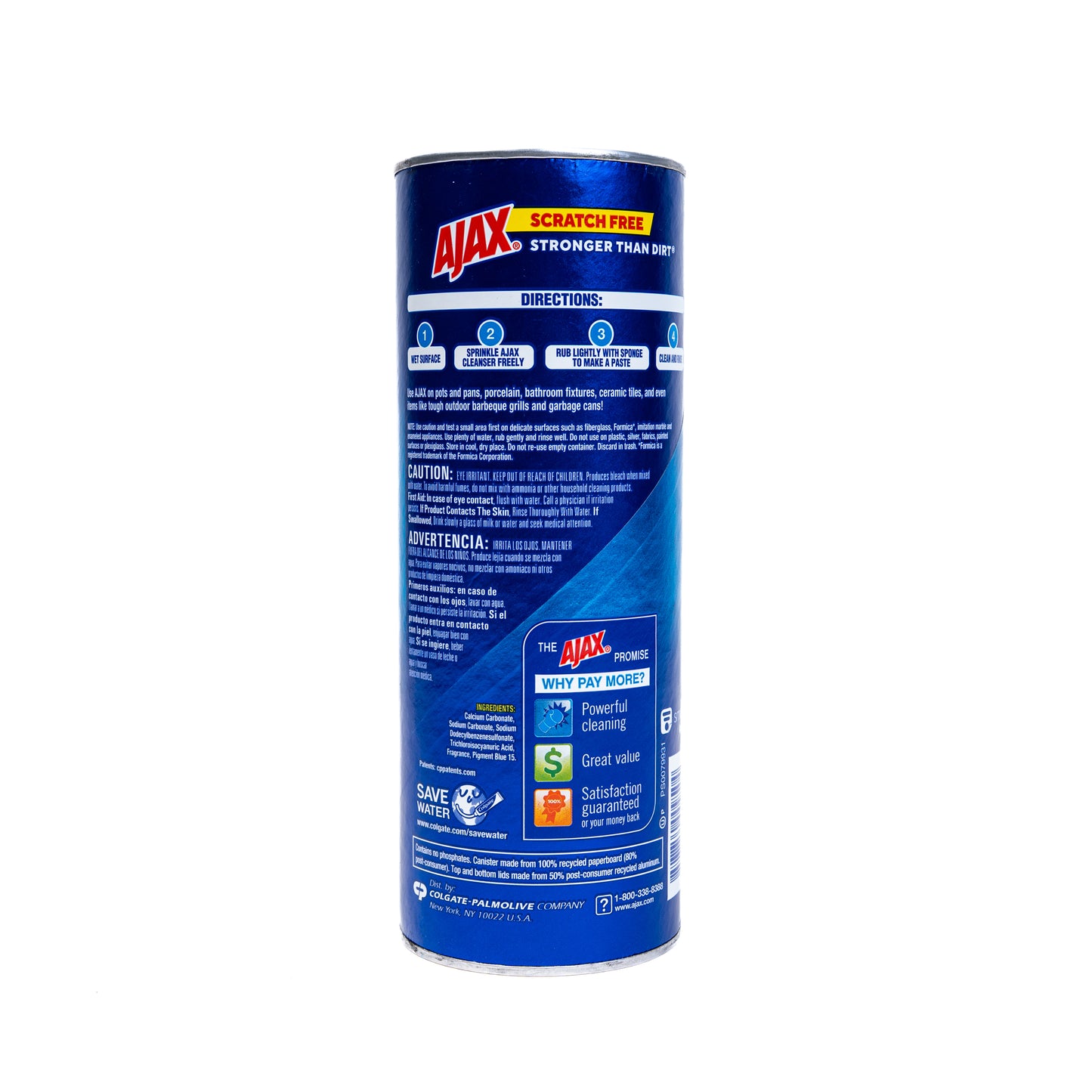 Ajax with Bleach Powder Cleaner 12/21OZ