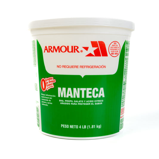 Armour Lard Manteca 4lbs/12pack