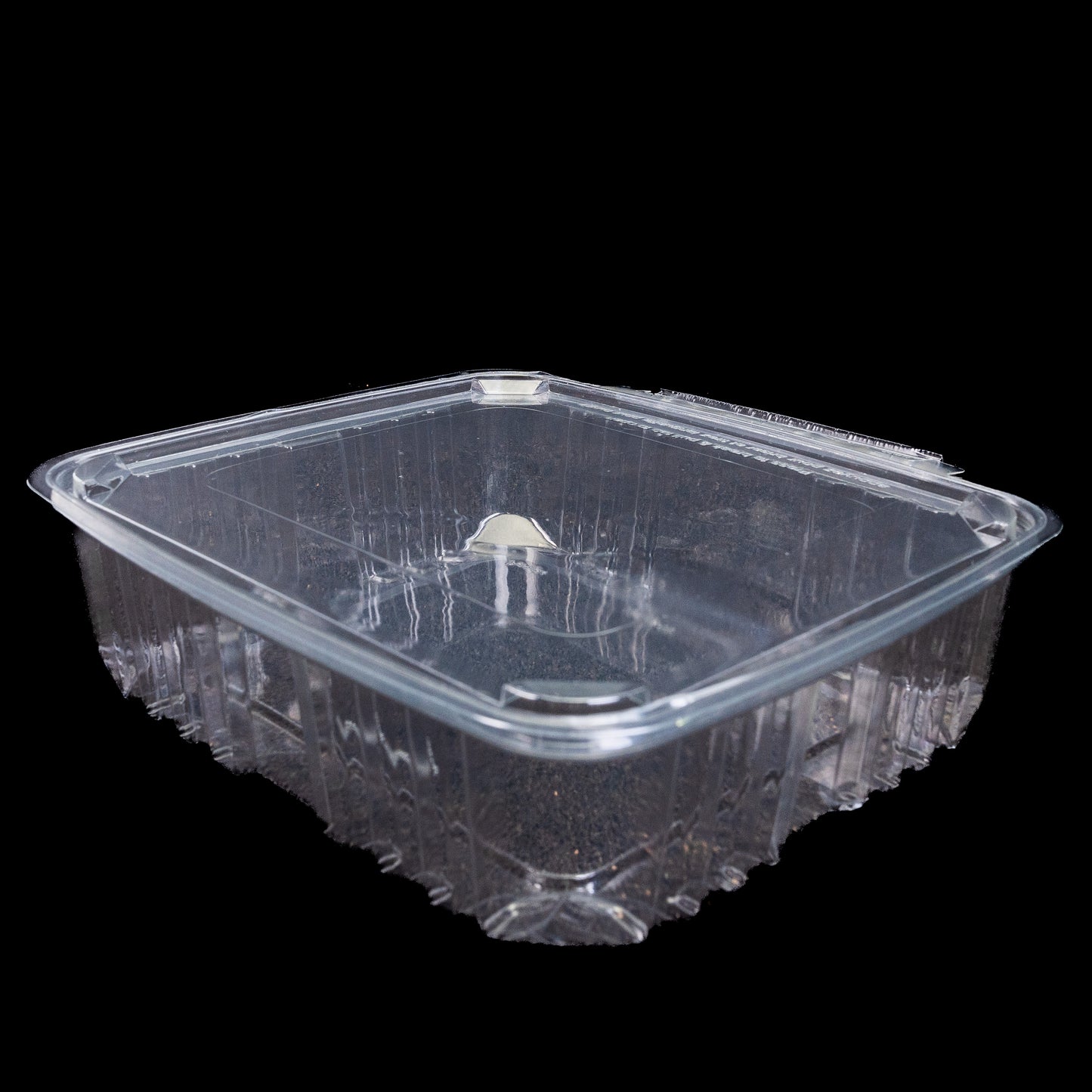 BreakAway Containers 48 oz Clear Square Container (130)
