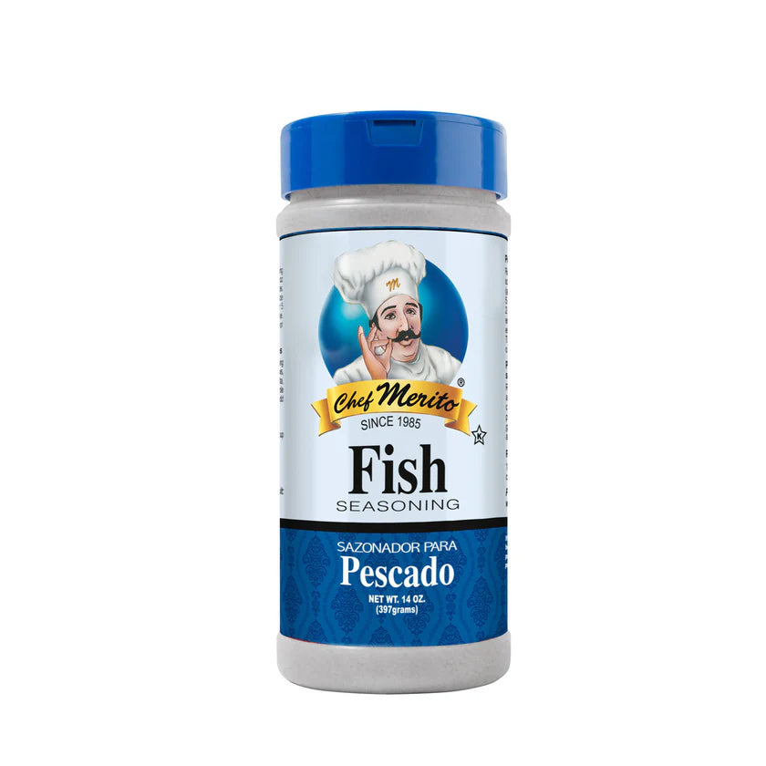 Chef Merito Fish Seasoning 12/14 OZ