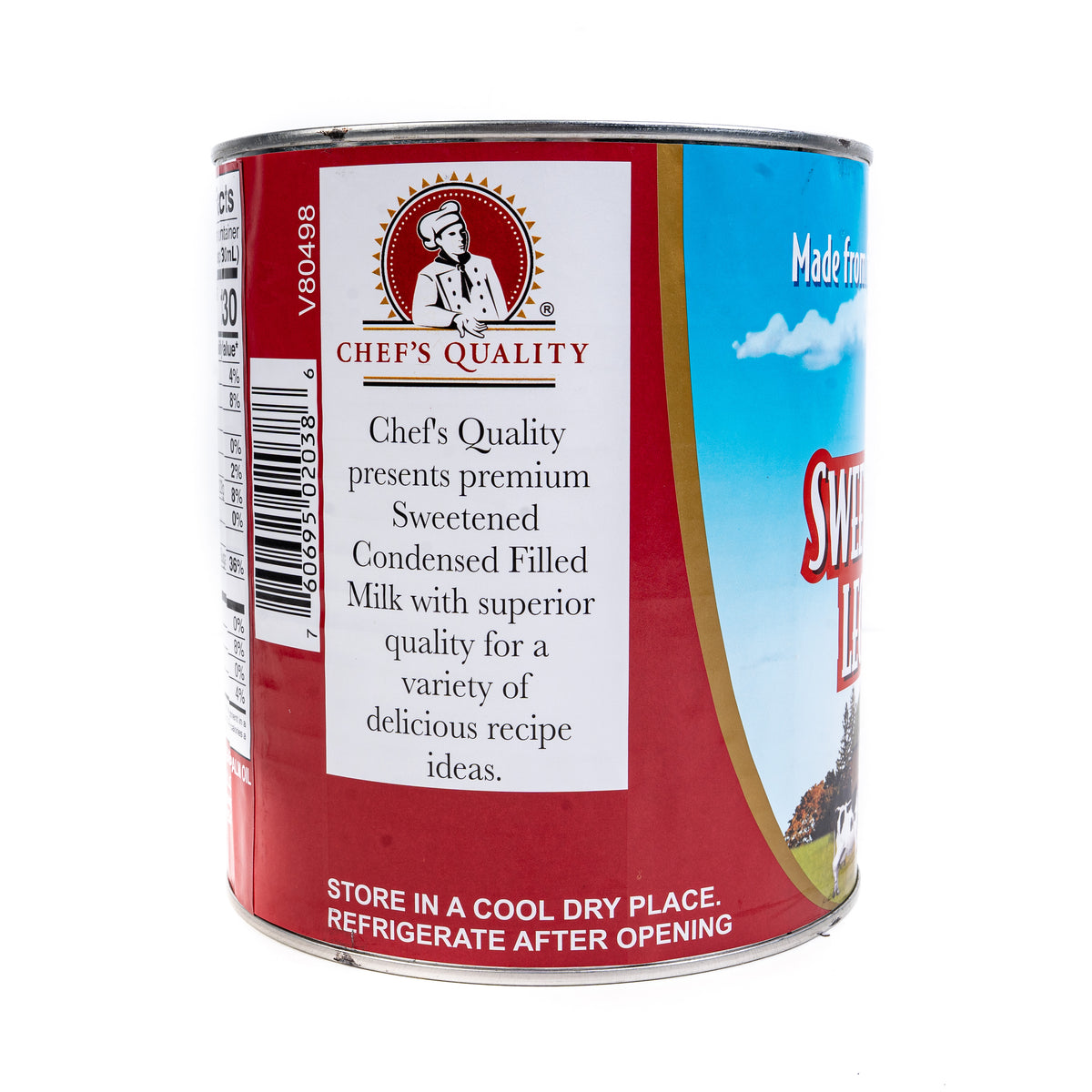 Chef's Quality Sweetned Condensed Milk 8Lbs 12 oz