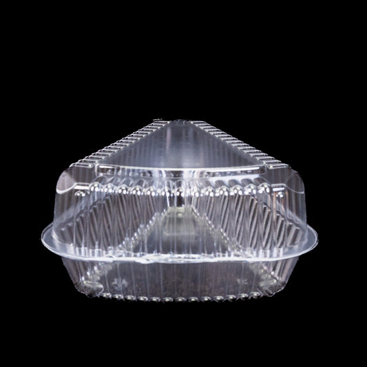 Choice Shallow Pie Slice Container(Container Para Flan Shallow) 300