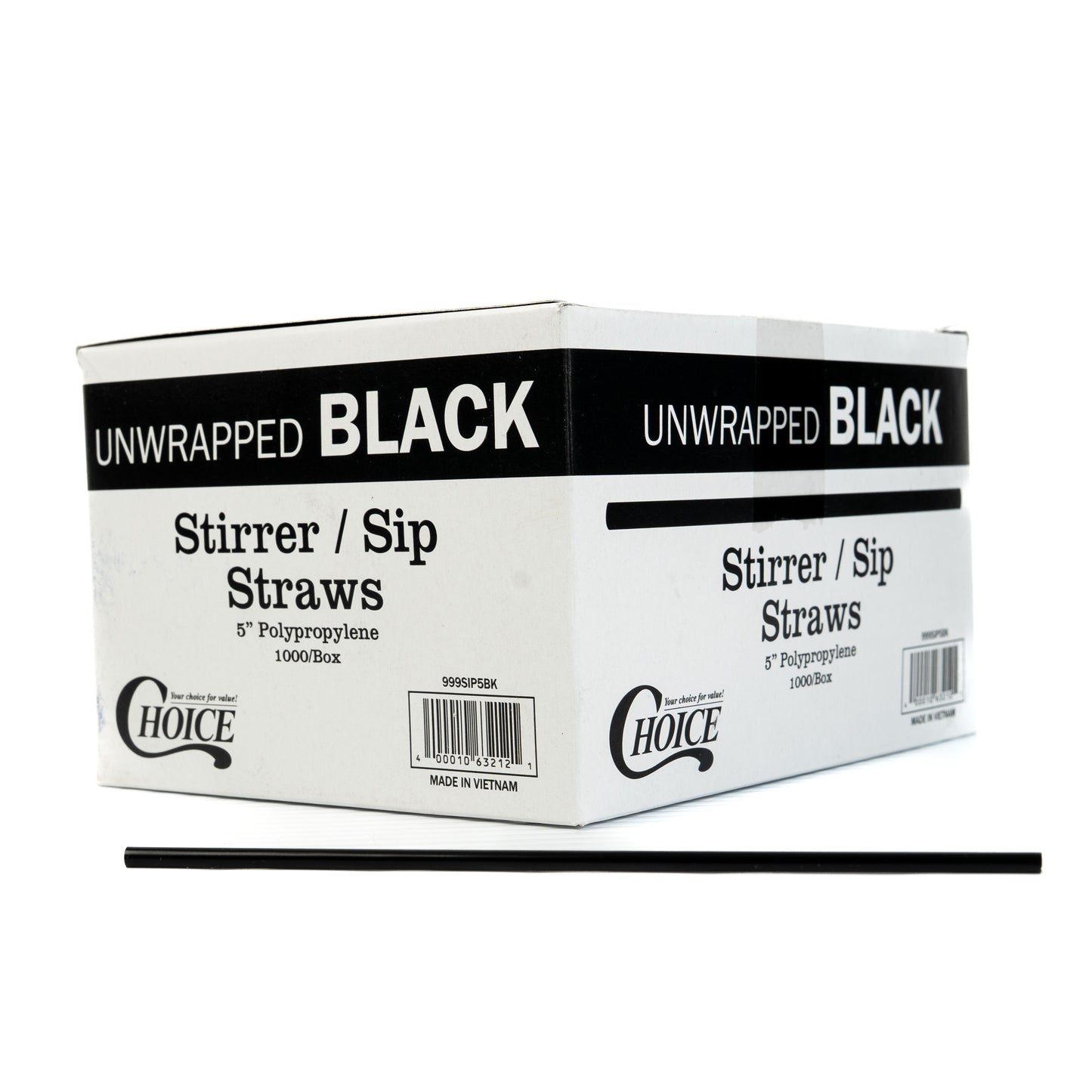 Choice Stirrer/ Sip Straws (popotes p/cafe)