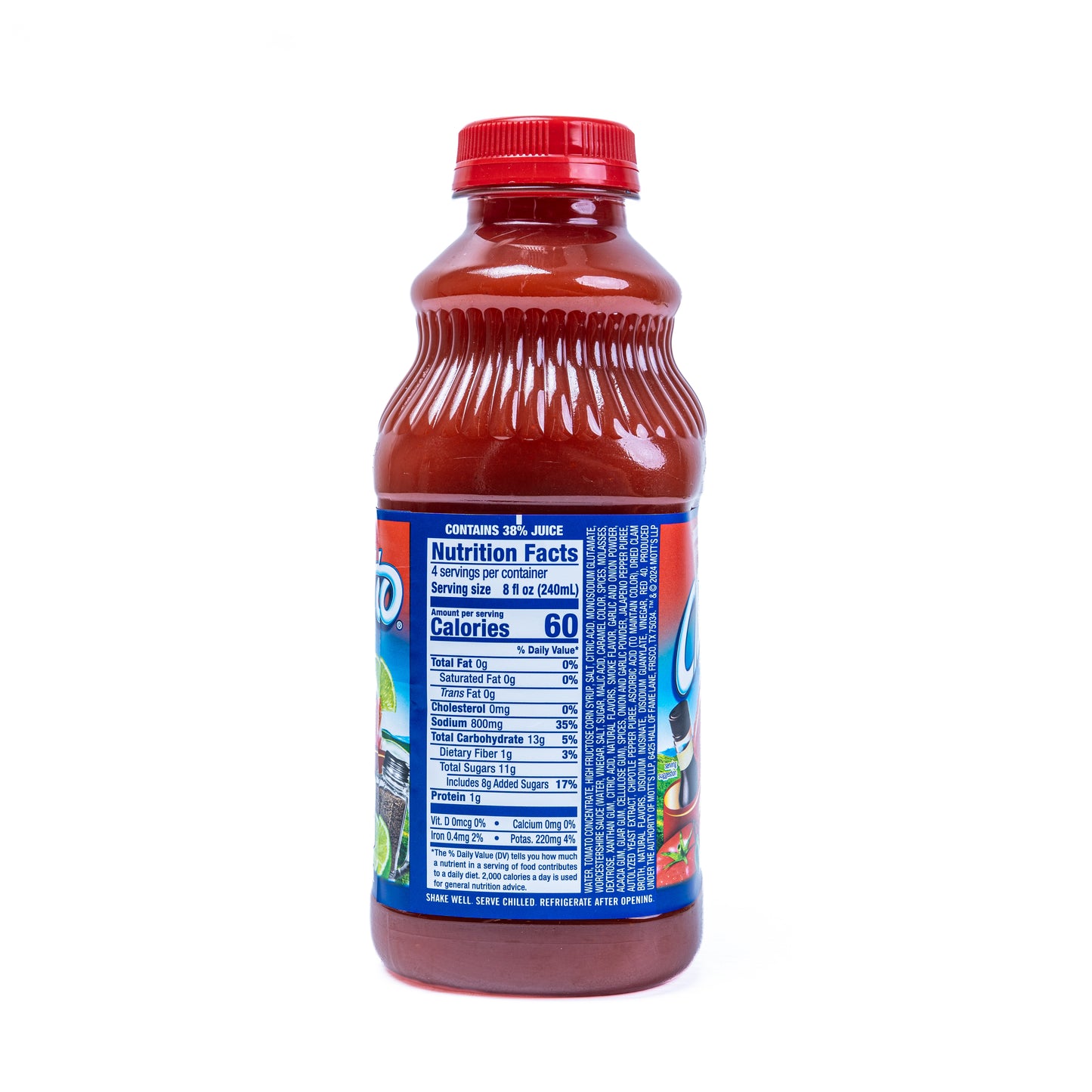 Clamato Michelada Tomato Cocktail 12/32 Fl oz