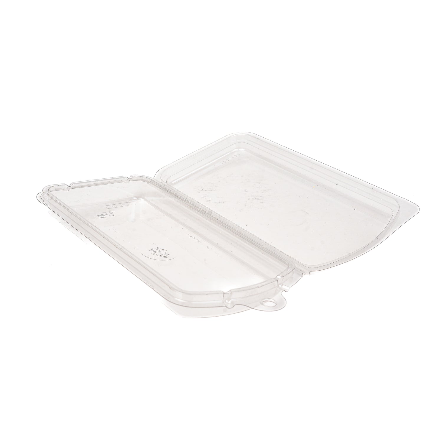 D&W 8.2x4 PET Rounded Herb Container Pack w/ Hang Tab 2oz Case/450
