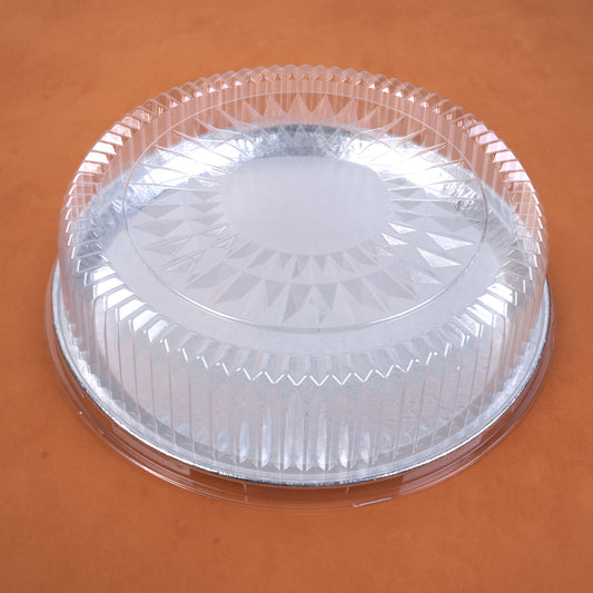 12’ Cake Container Combo Tray/Dome (25/25ct) Pastel