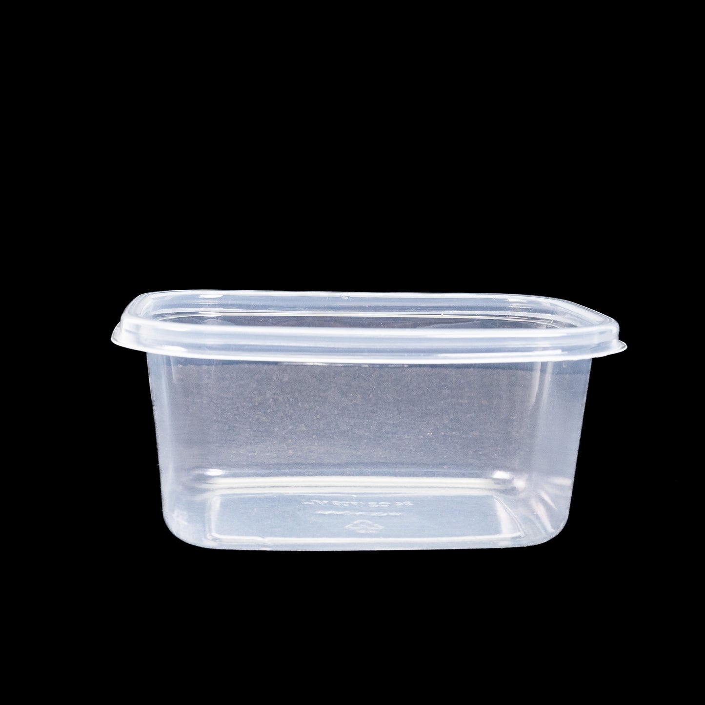 Plastic Food Mid Rectangular Containers 3pk Tuppers 24oz Azul