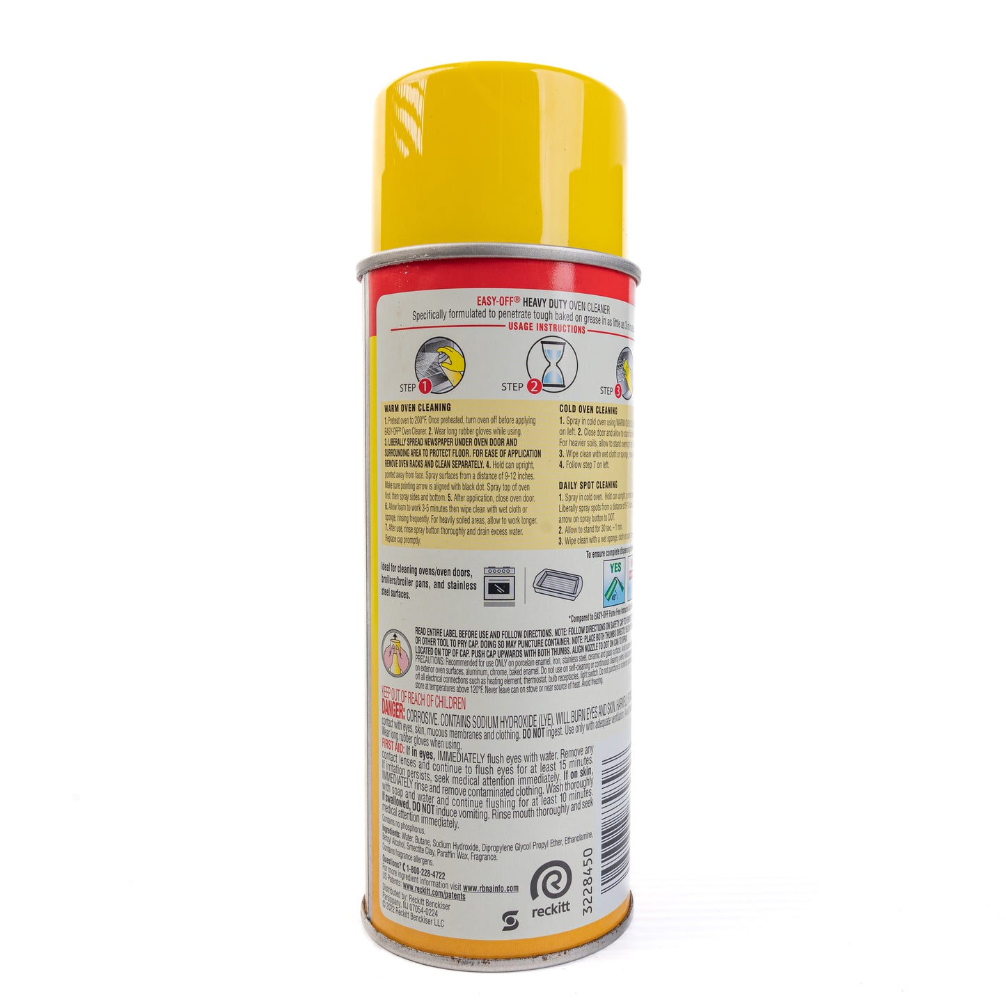 Easy Off Oven Cleaner Heavy Duty 12/14.5oz