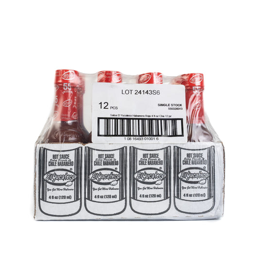 El Yucateco Red Hot Sauce Chile Habanero