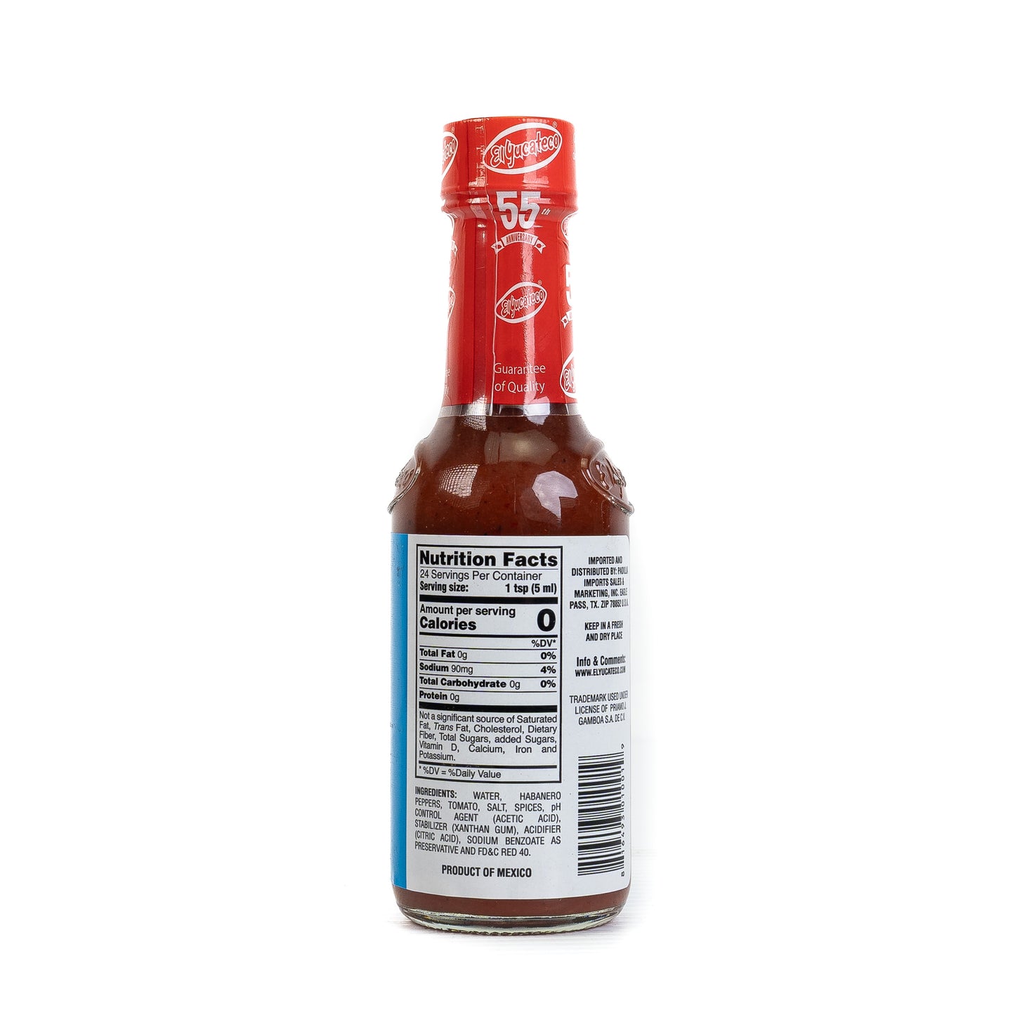 El Yucateco Red Hot Sauce Chile Habanero