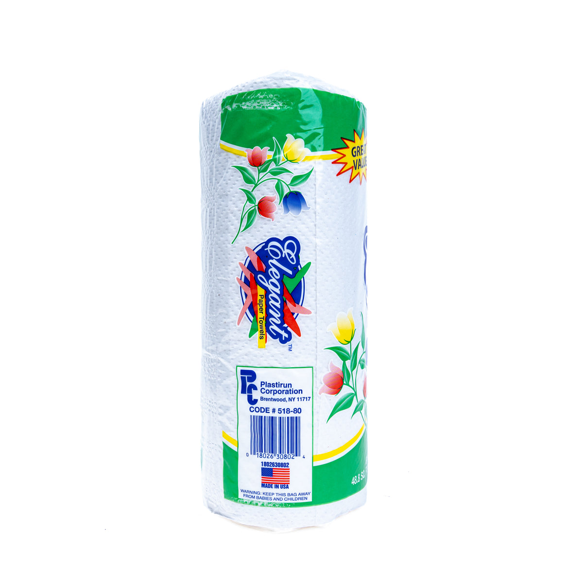 Elegant Paper Towels 2Ply Sheets 30/80CT
