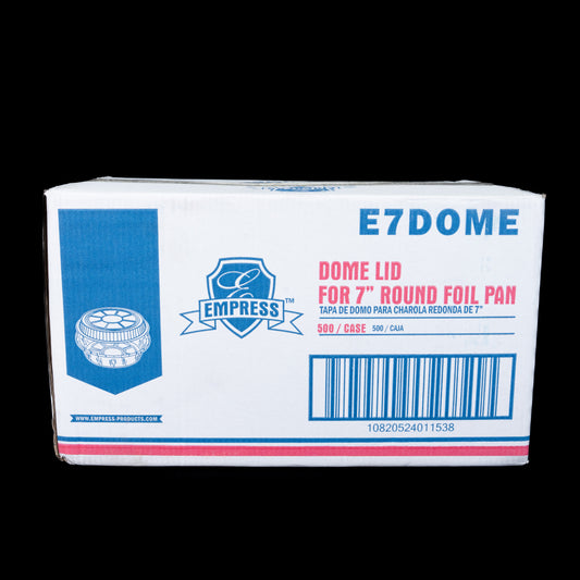 Empress Dome Lid 7" Round Foil Pan 500ct