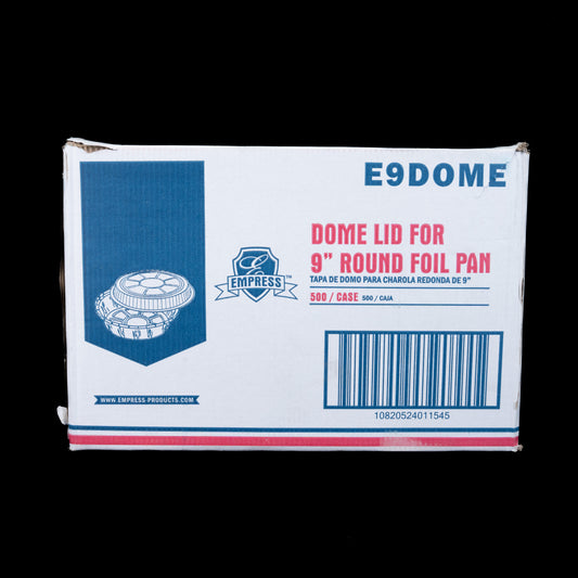 Empress Dome Lid 9" Round Foil Pan 500ct