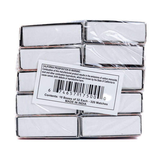 Flare 10/32 Wooden Penny Matches(Cerillos)