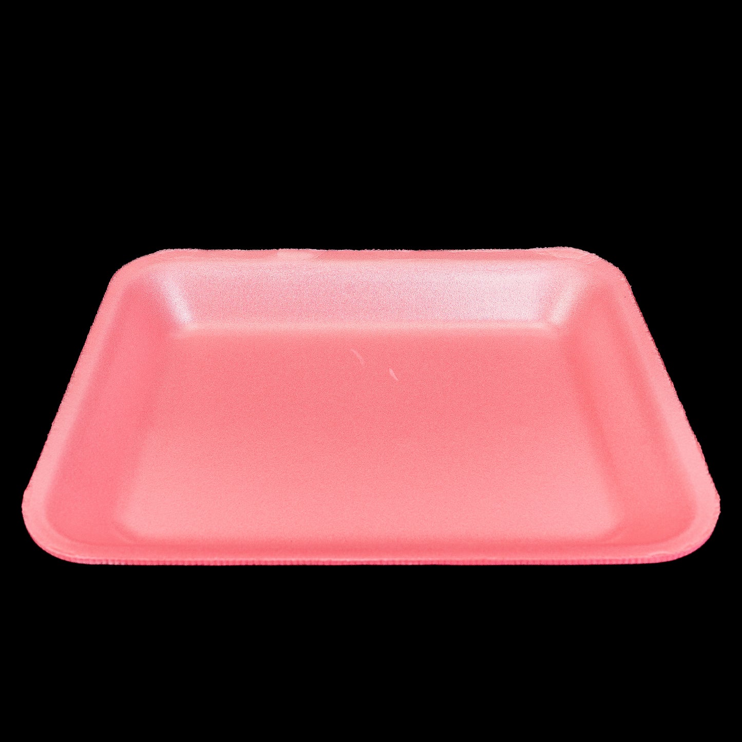 Foam Meat Tray Pink 4L Npx 9 1/4" x 7 1/4" x 1 1/4" - 500/Case