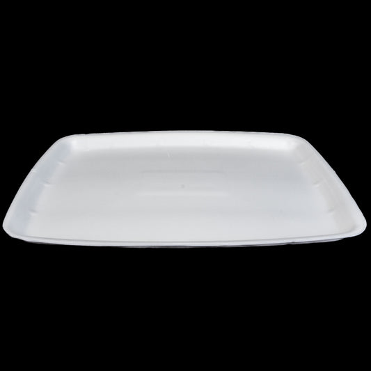 Foam Meat Tray White 10X14 14" x 10" x 3/4" - 100/Case