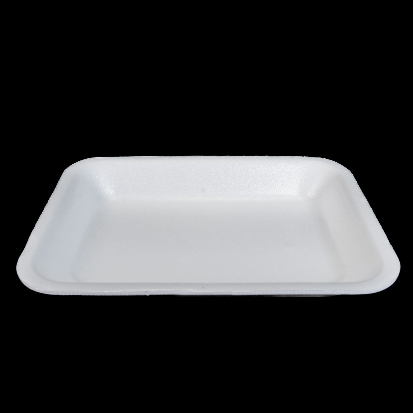 Foam Meat Tray White 2PL 8 1/4" x 5 3/4" x 3/4" - 500/Case