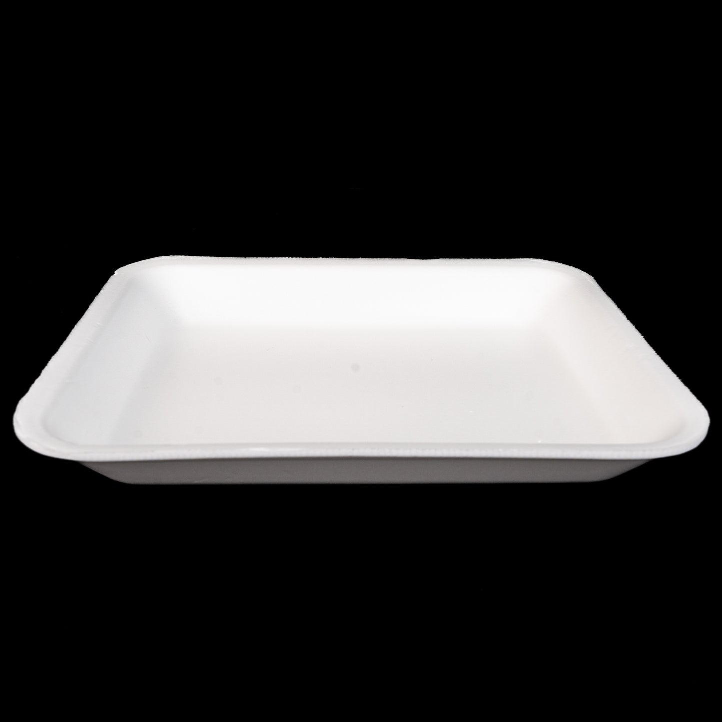Foam Meat Tray White 4L NPX 9 1/4" x 7 1/4" x 1 1/4" - 500/Case
