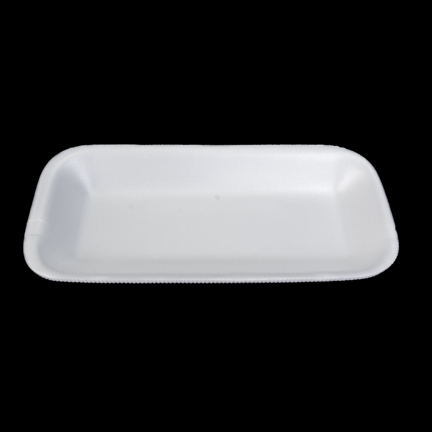 Foam Meat Tray White 1.5 7 7/16" x 3 3/4" x 7/8" - 1,000/Case