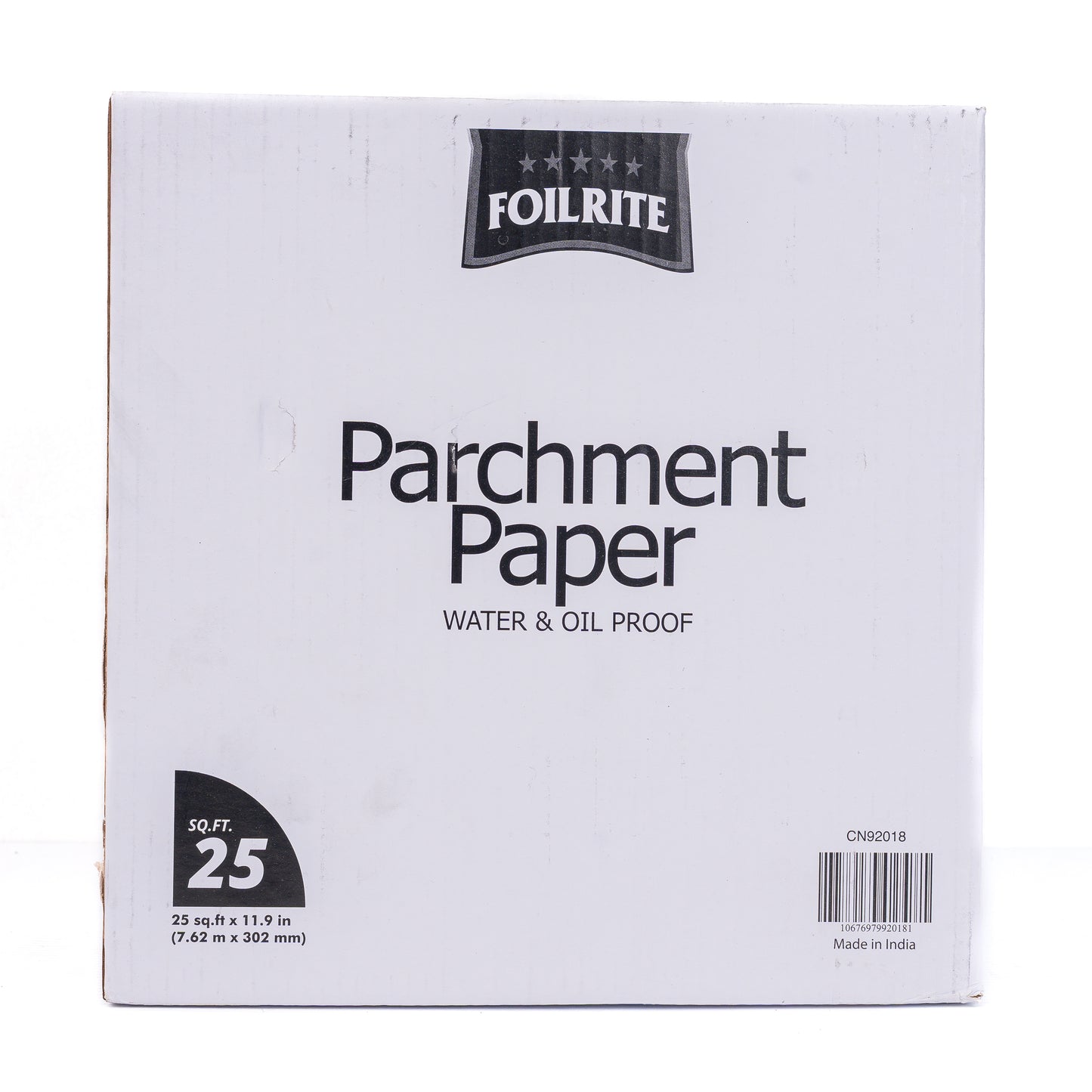 Foilrite Parchment Paper Non Stick Water / Oil Proof 24/25sq ft
