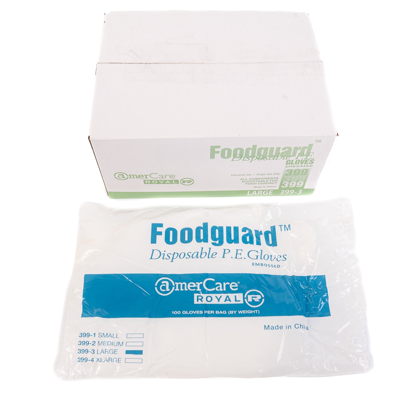 AmerCare Royal Foodguard Disposable Poly Gloves