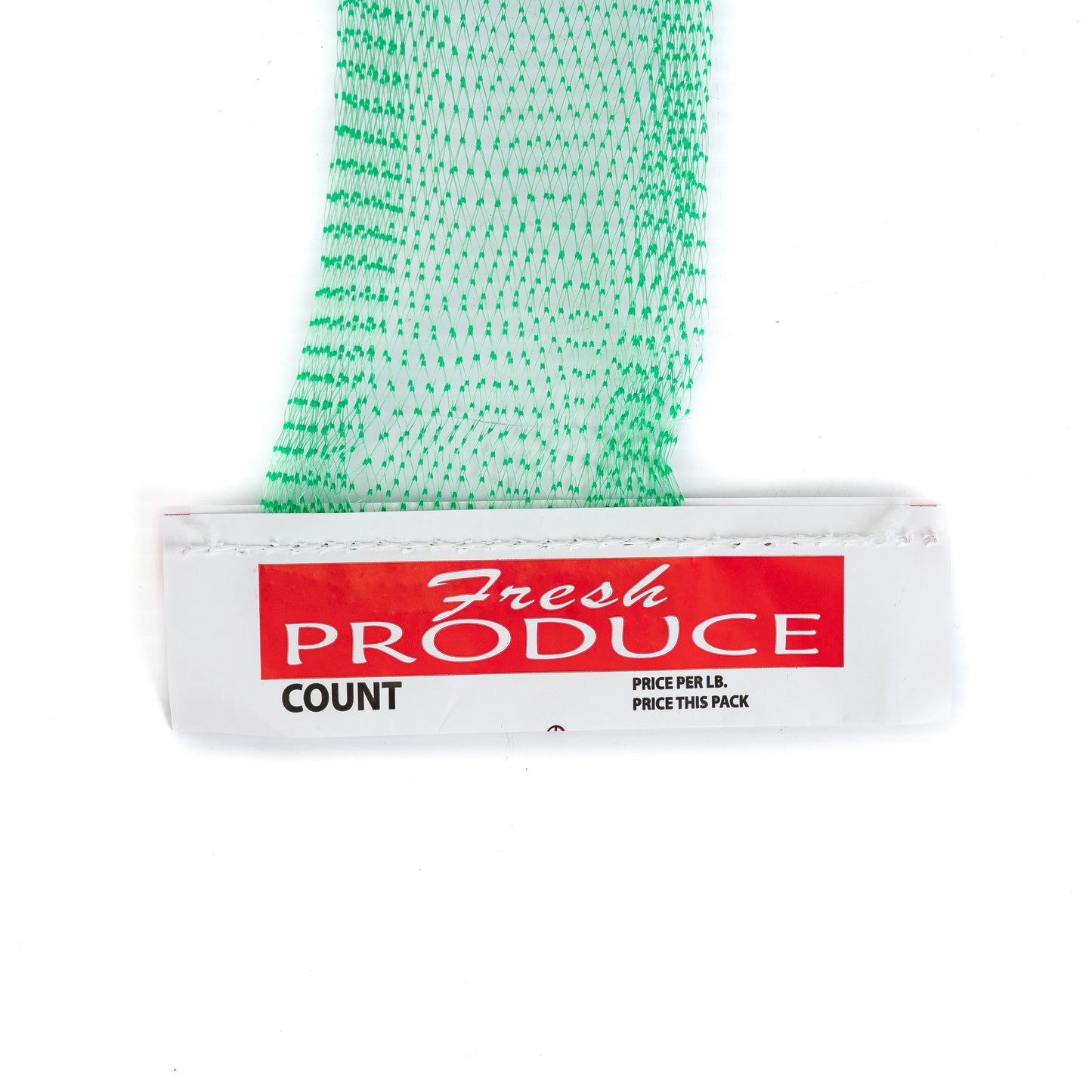 Green Fresh Produce Mesh Bag (Redes Verdes Con Etiqueta)