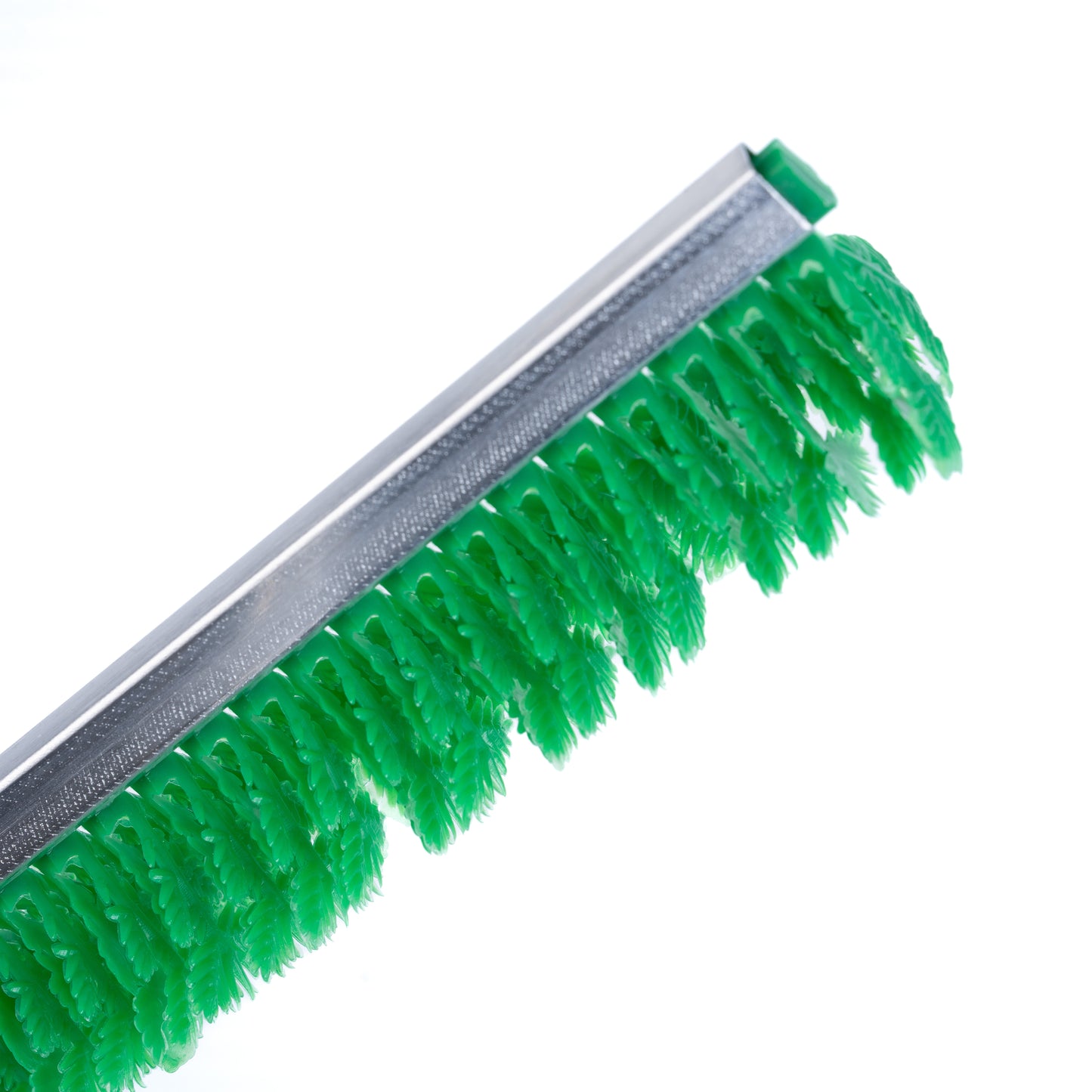 T Shape White Plastic with Green Trim Divider