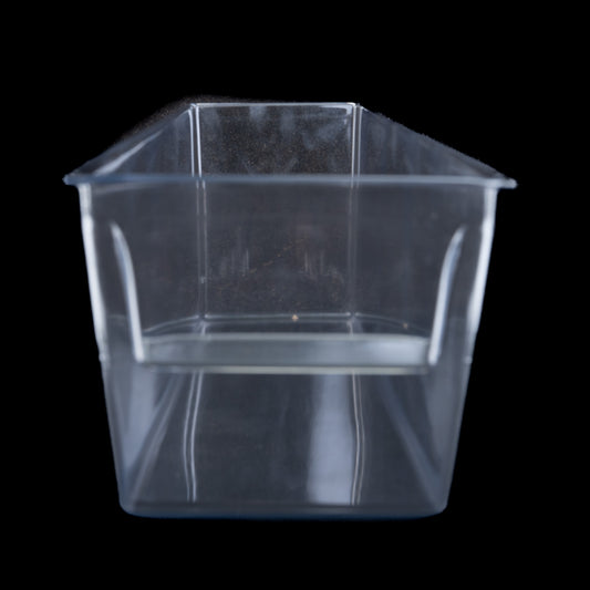 JR Imports Plexi Glass Food Drawer Container W/handle 6.5X7X27