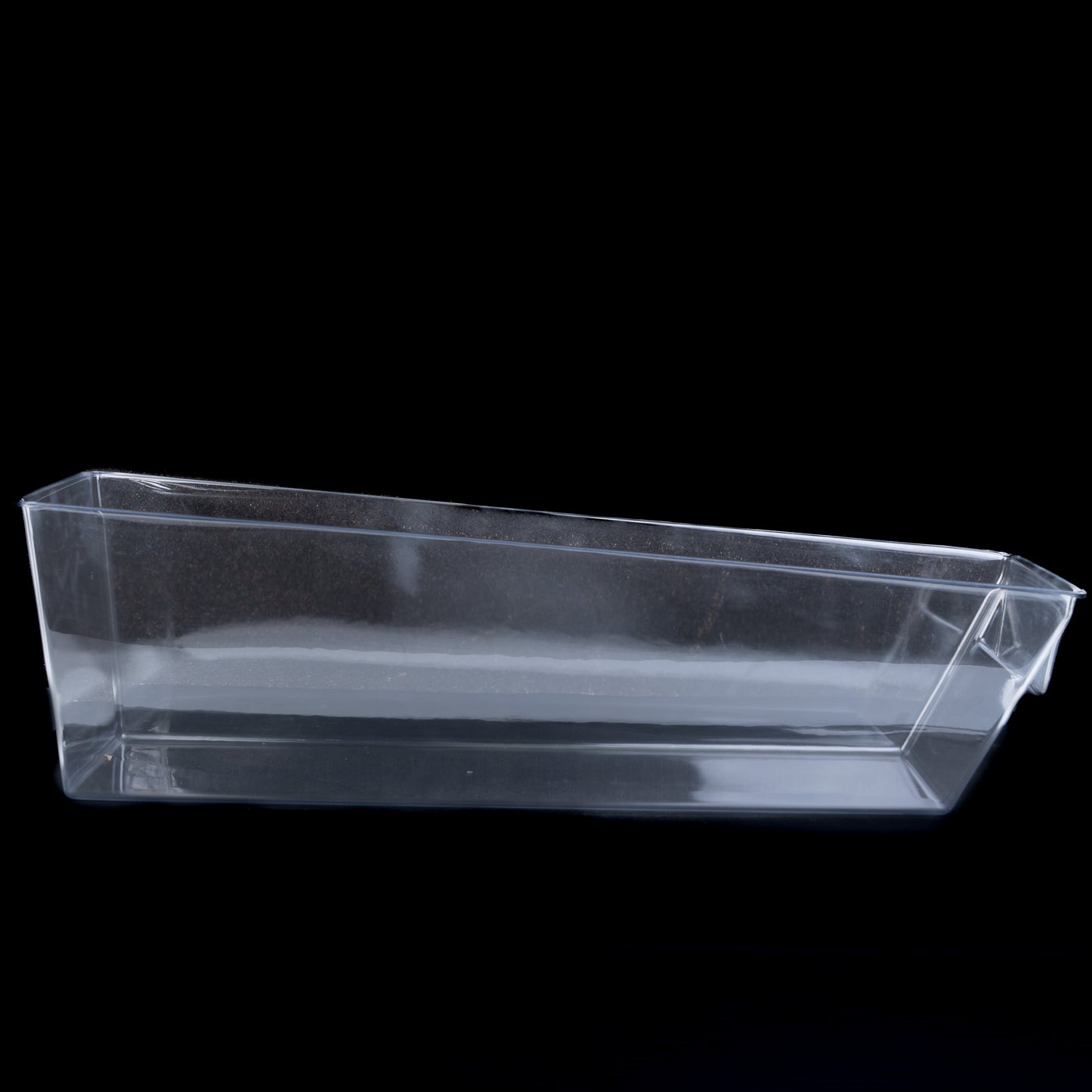 JR Imports Plexi Glass Food Drawer Container W/handle 6.5X7X27
