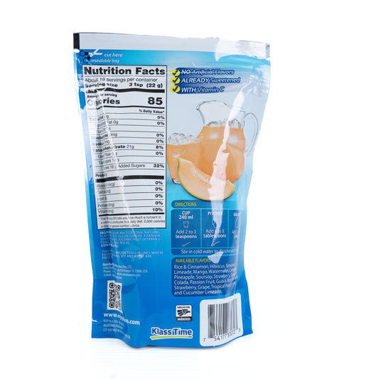 Klass Melon Aguas Frescas Flavored Drink Mix 18/14.1 oz