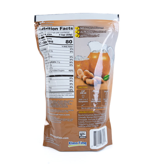 Klass Tamarind Aguas Frescas Flavored Drink Mix 18/14.1 oz