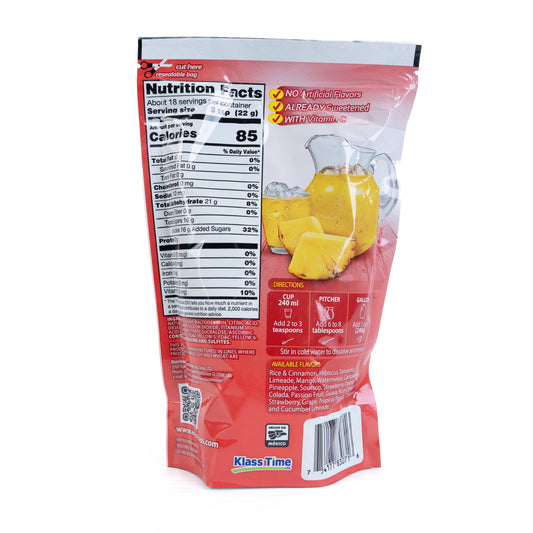 Klass Pineapple Aguas Frescas Flavored Drink Mix 18/14.1 oz