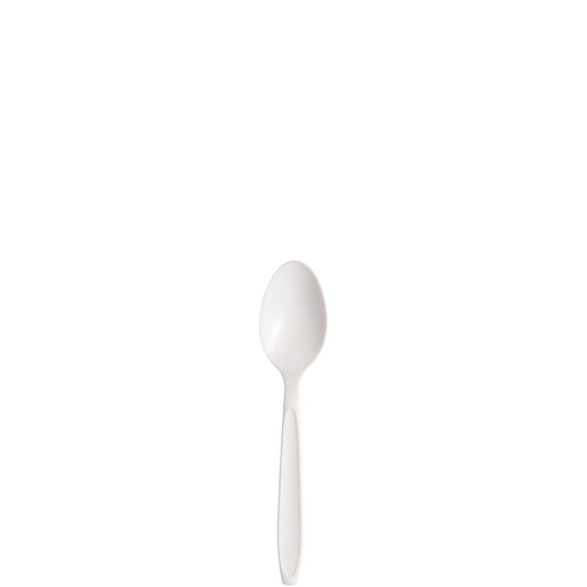 Medium Weight PS Teaspoon White(Cucharas)-1000