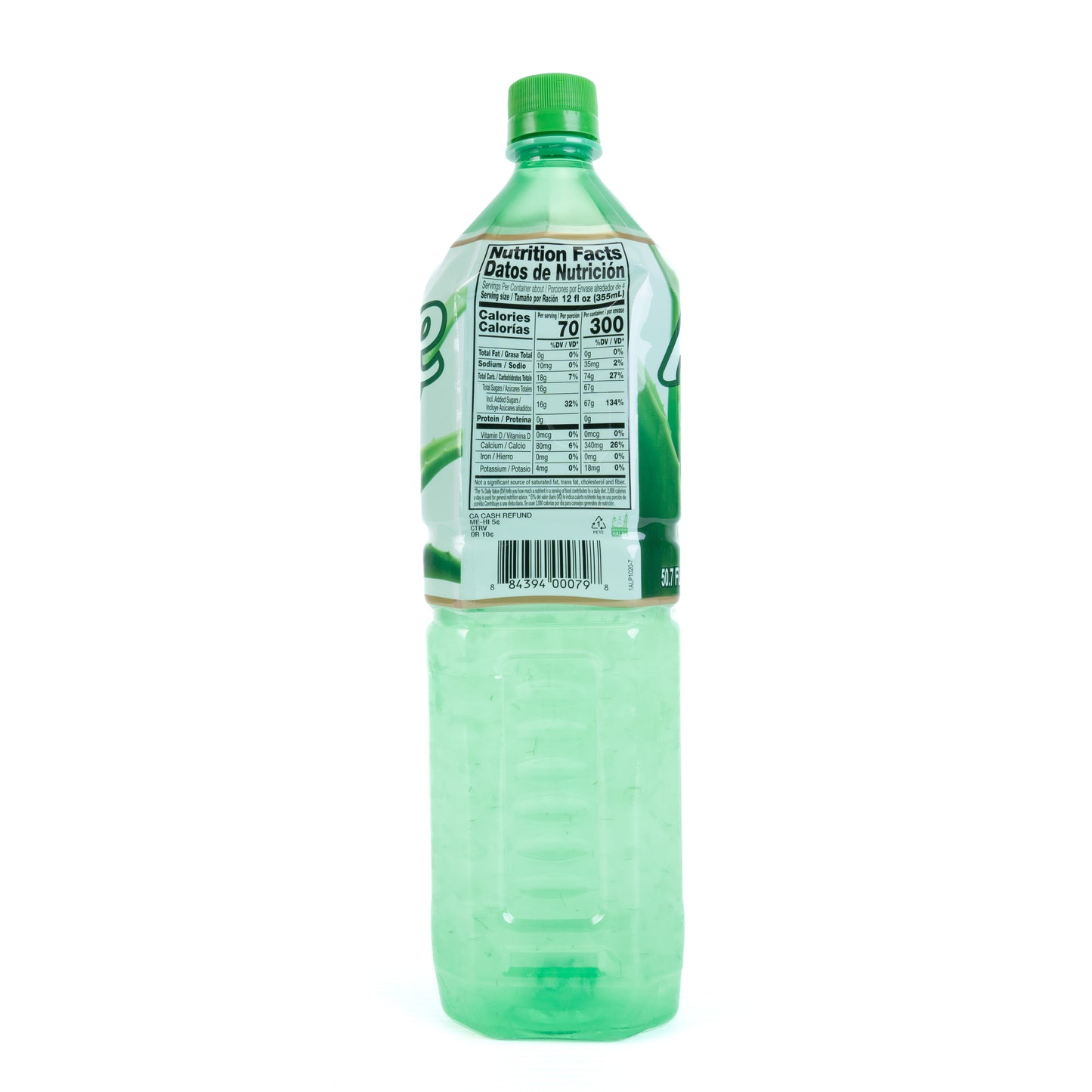 OKF Aloe Naturally and Artificially Flavored Drinks 12/1.5 L