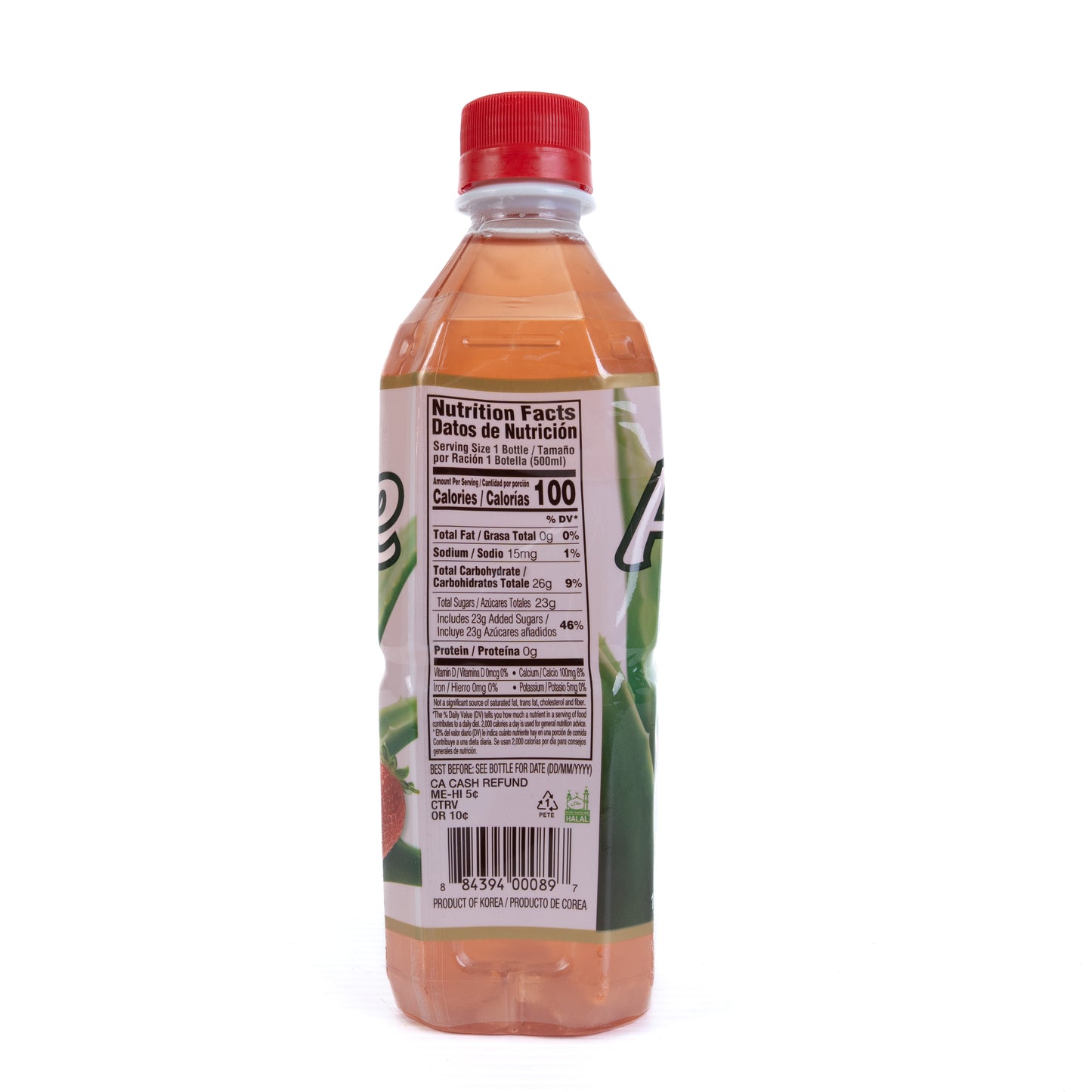 OKF Aloe Strawberry Flavored Drinks 20/16.9 oz
