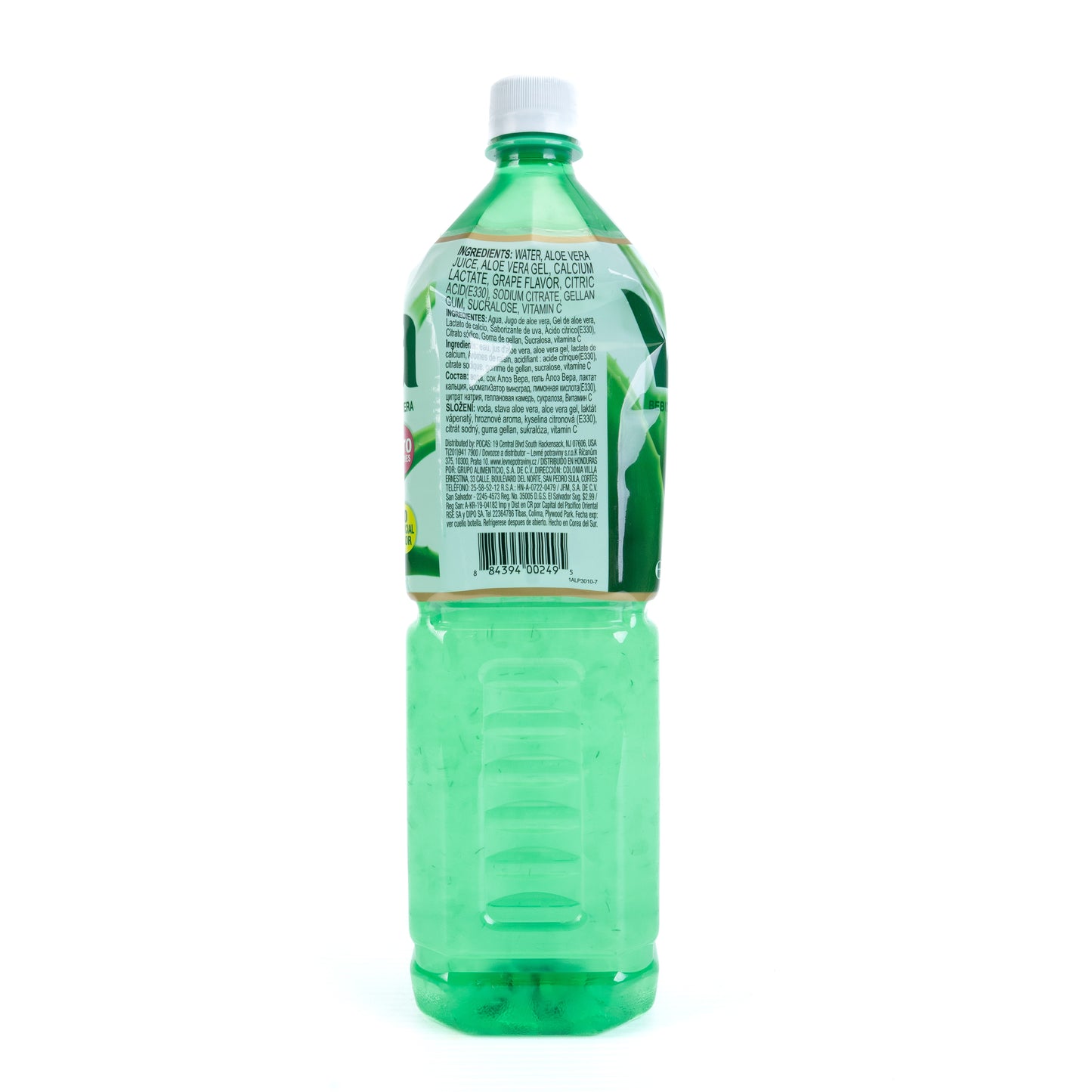 OKF Aloe Vera Naturally and Artificially Flavored Drinks Sugar Free 12/1.5 L