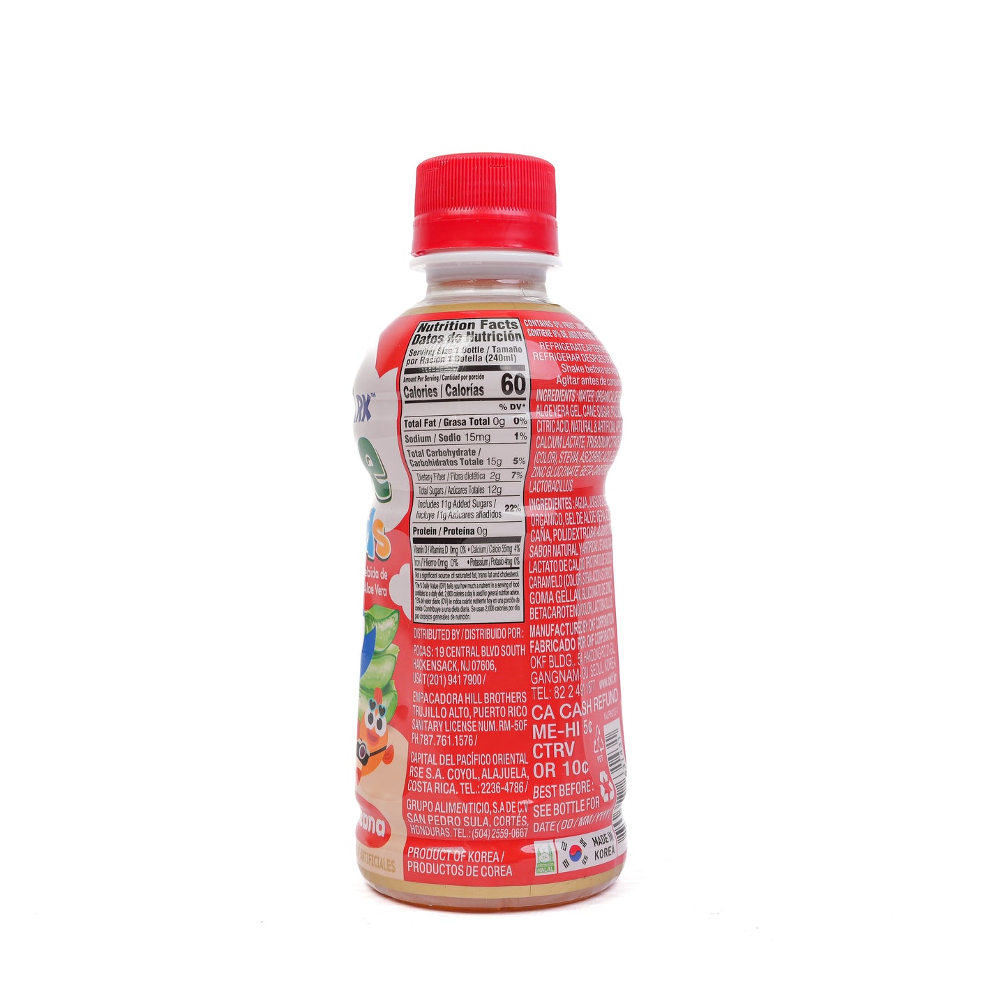 OKF BABY SHARK ALOE KIDS (APPLE) 24/240ML