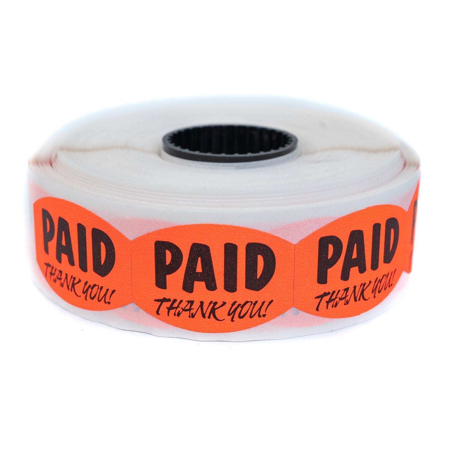 Price Labels Paid Thank You