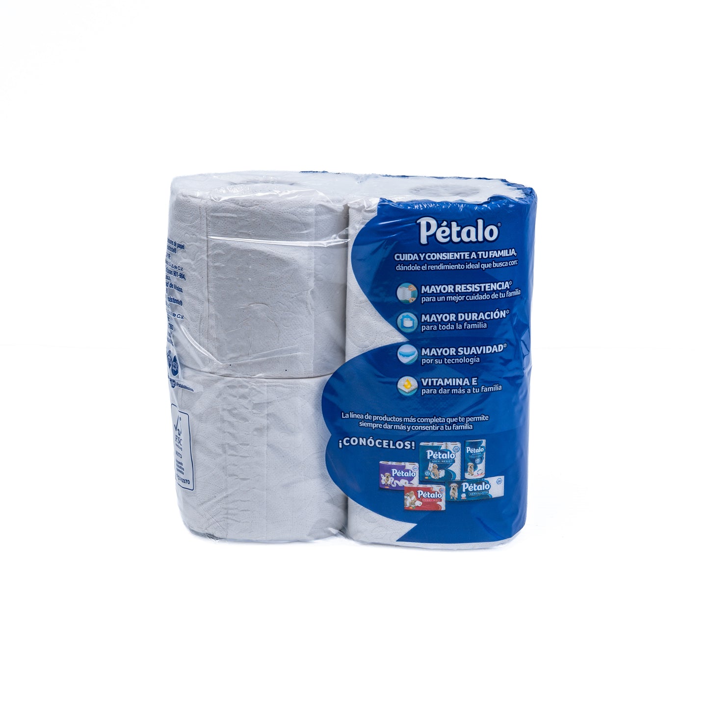 Petalo Bath Tissue 2 Ply Ultra Resistente 10/4rls