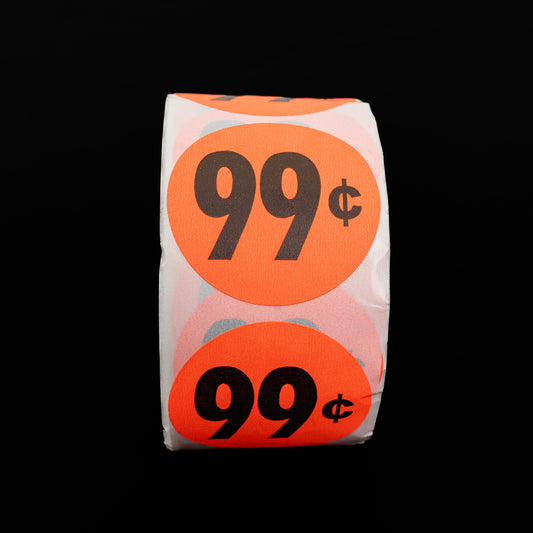 Price Labels $ 0.99