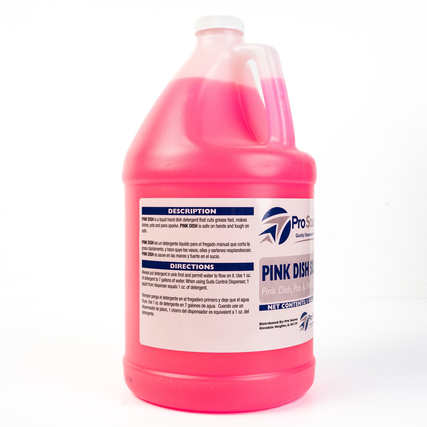 Pro Source Pink Lotion Dish Soap 4/1gl